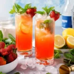 Strawberry Basil Sparkling Water Recipe