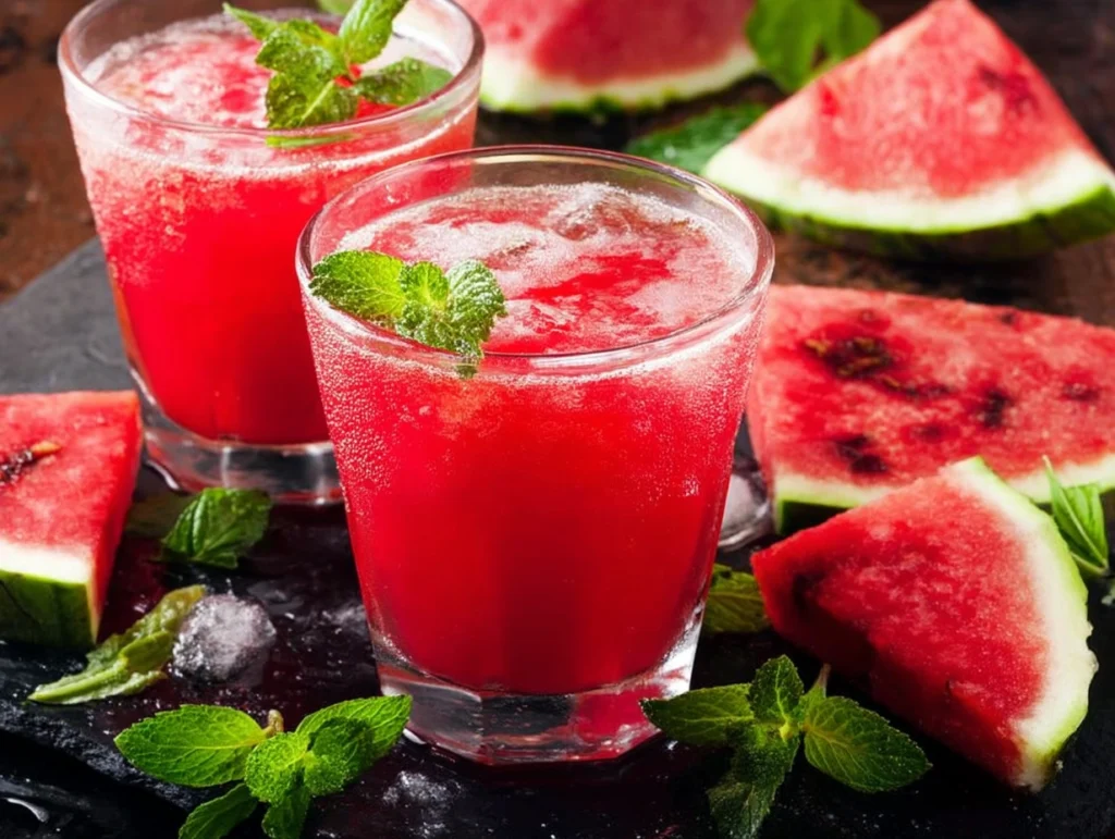 Watermelon Mint Cooler Recipe