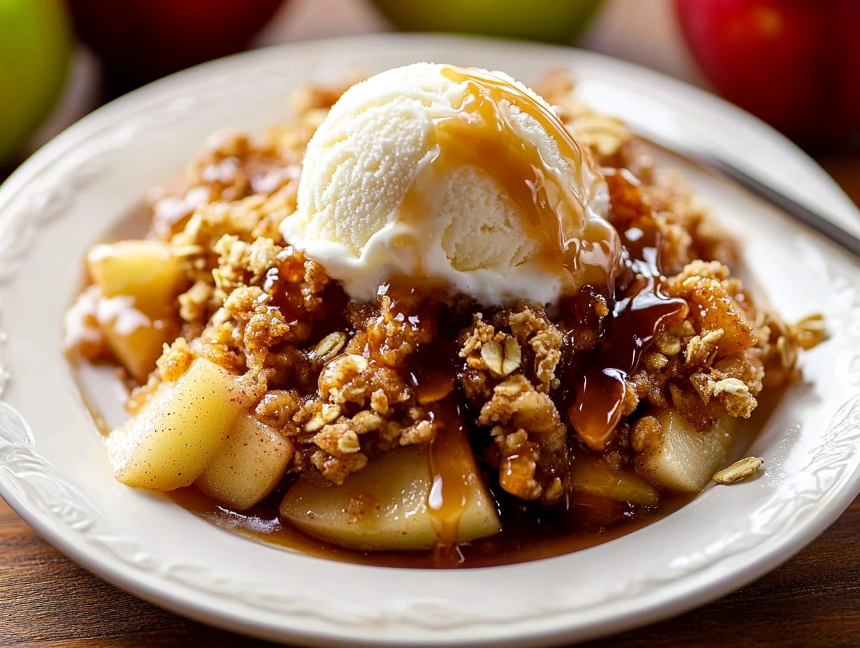 Classic Apple Crisp with Oats