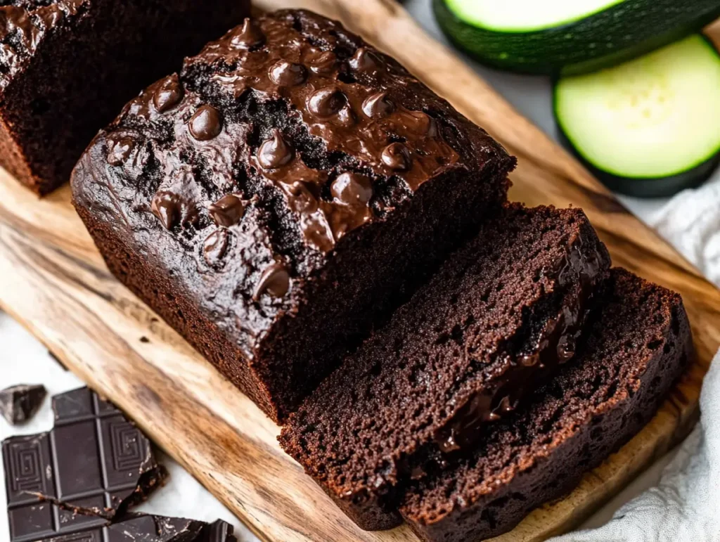Double Chocolate Zucchini Bread
