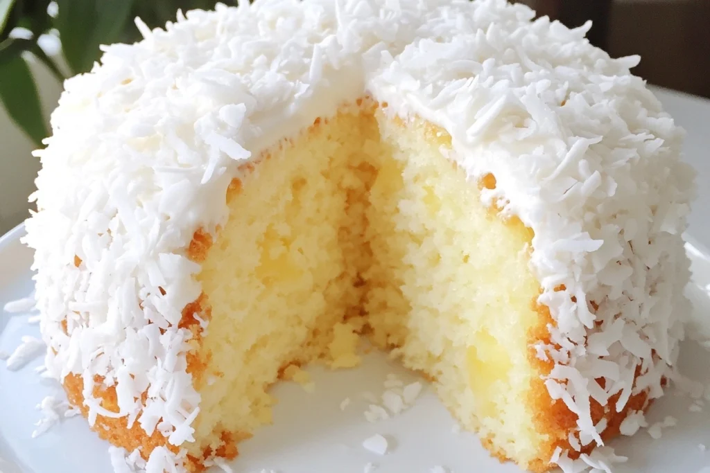 Pineapple Coconut Pound Cake