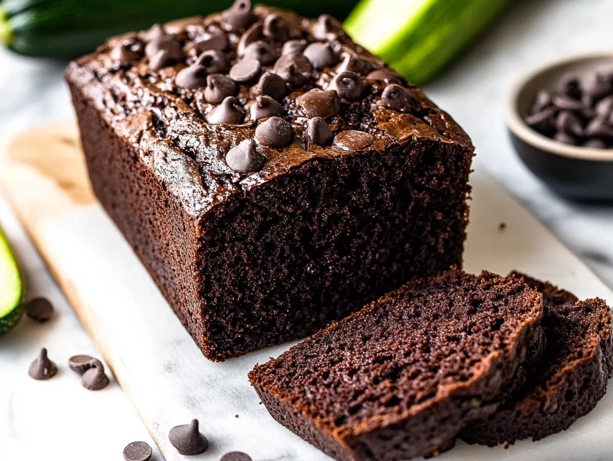 Double Chocolate Zucchini Bread Double Chocolate Zucchini Bread