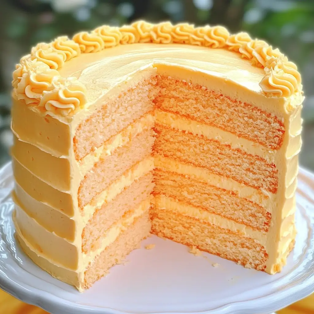 Orange Velvet Cake