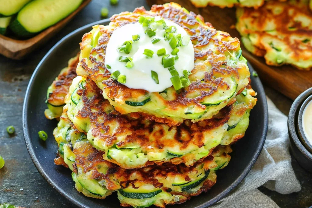 zucchini fritters