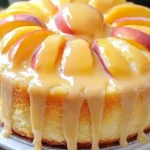 Peach Buttermilk Pound Cake