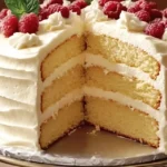 Buttermilk Cake with Buttercream Frosting