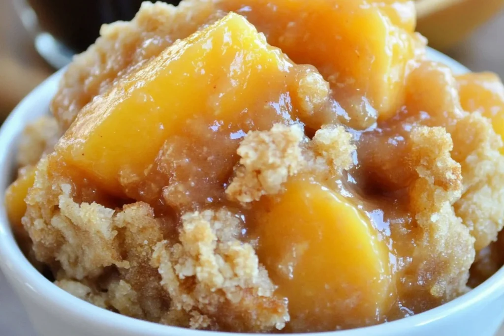 peach crisp