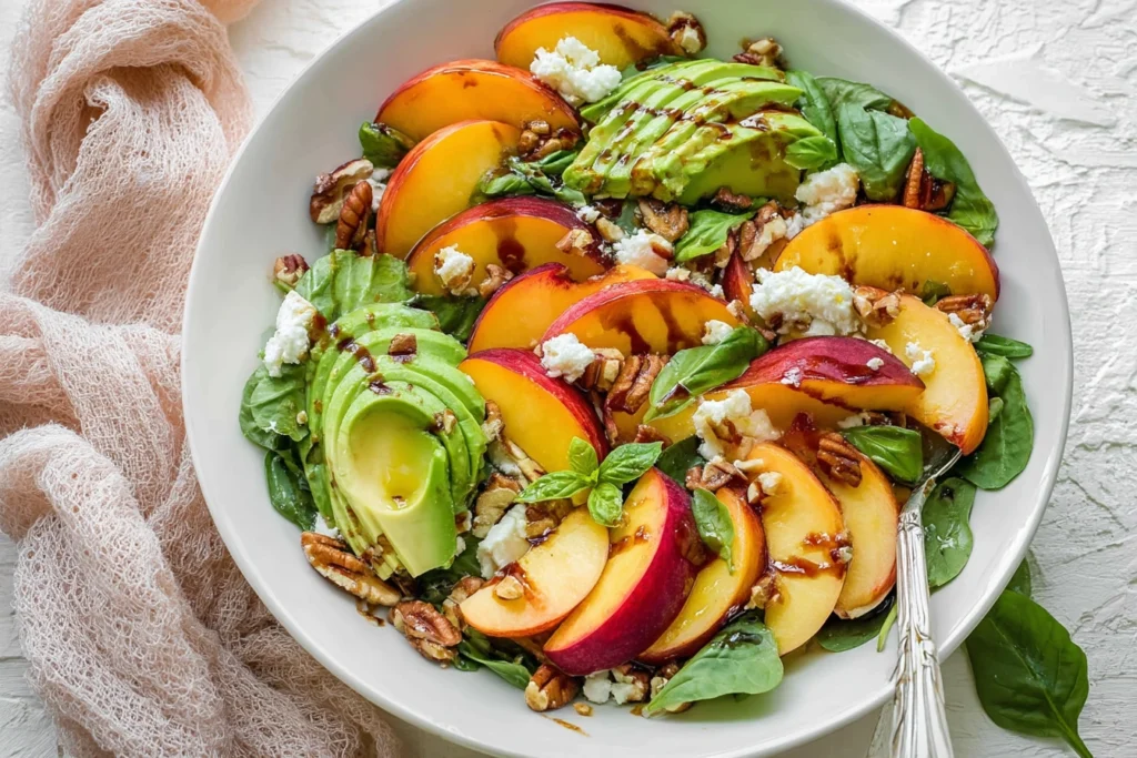 peach salad