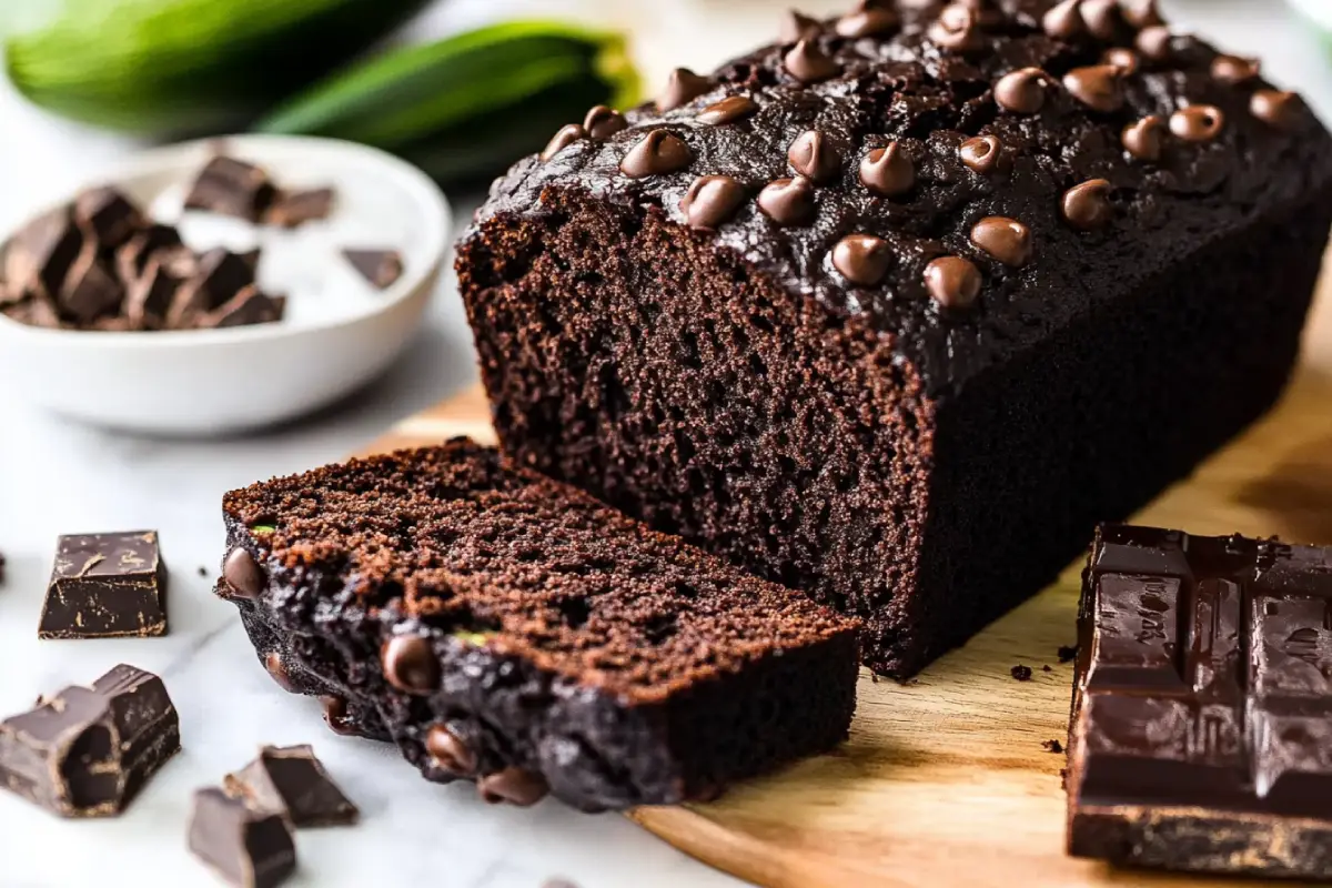 Double Chocolate Zucchini Bread