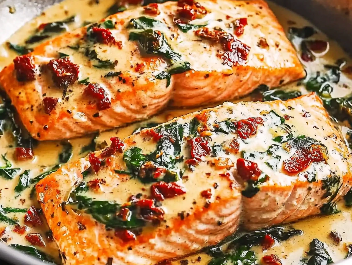 Creamy Tuscan Salmon