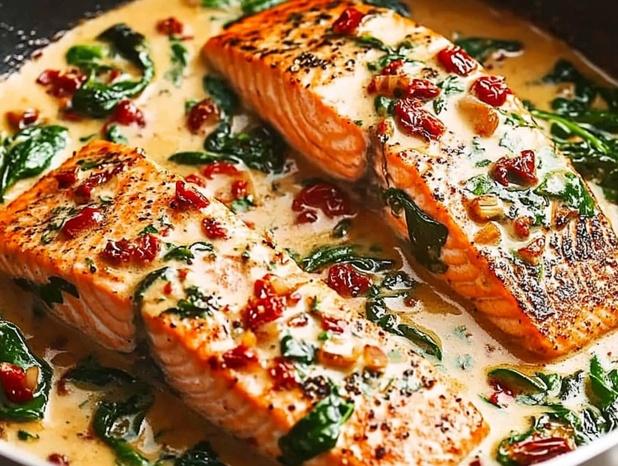 Creamy Tuscan Salmon Creamy Tuscan Salmon