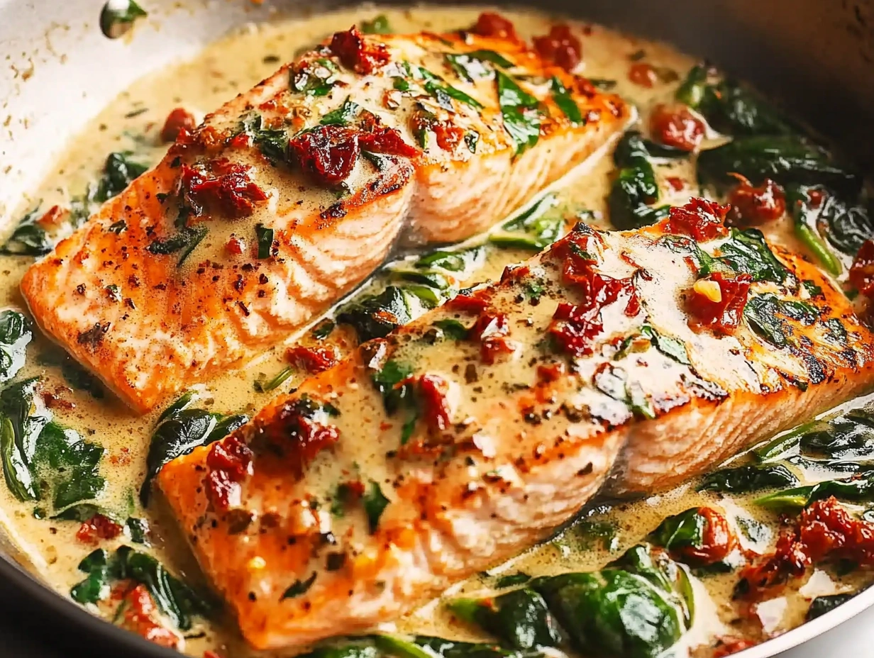 Creamy Tuscan Salmon Creamy Tuscan Salmon
