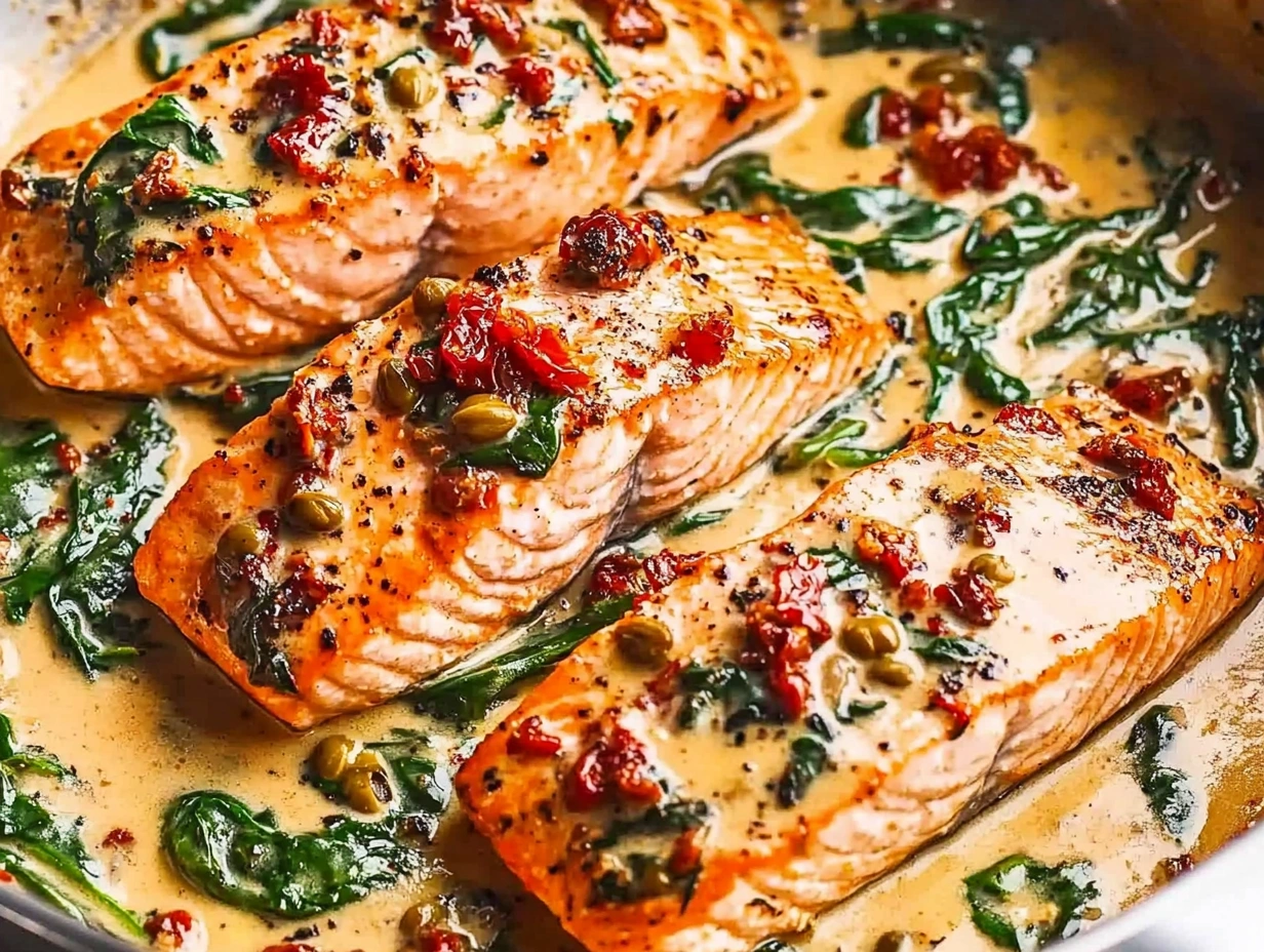 Creamy Tuscan Salmon Creamy Tuscan Salmon