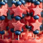 patriotic fruit kabob skewers
