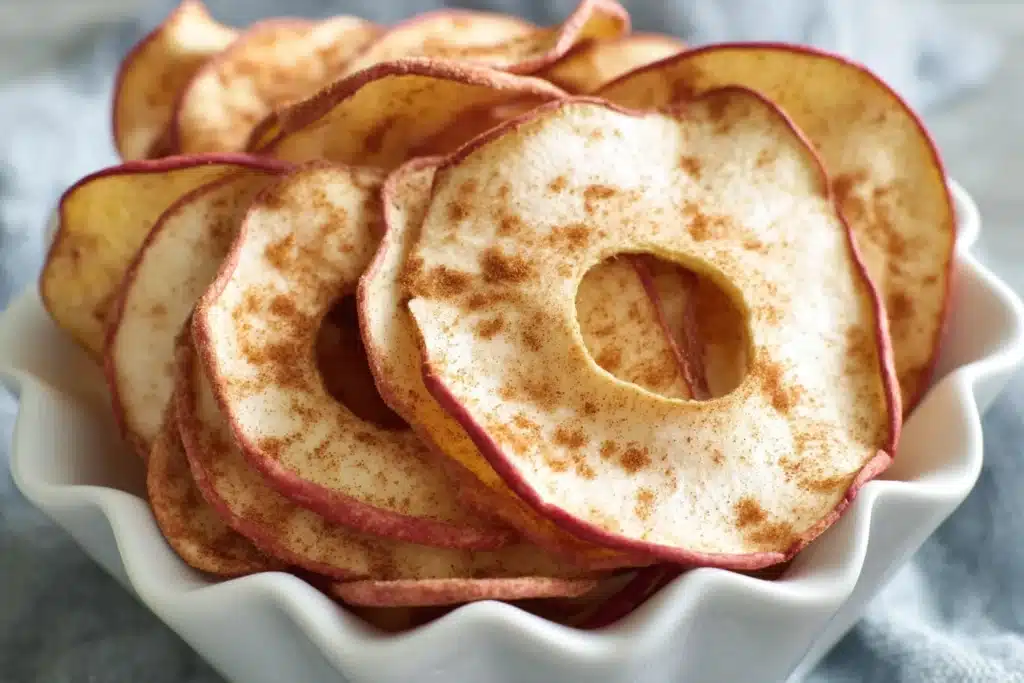 baked apple chips