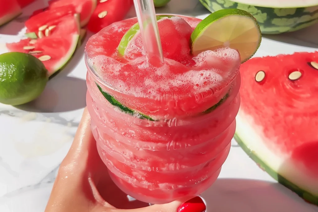Watermelon Slushies