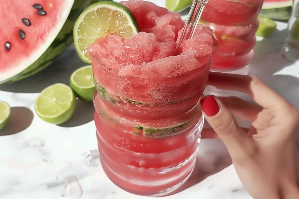 Watermelon Slushies