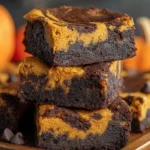 Easy Pumpkin Brownies