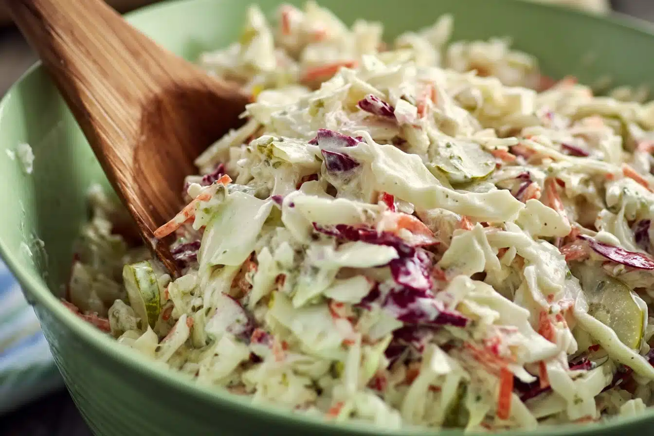 Dill Pickle Coleslaw