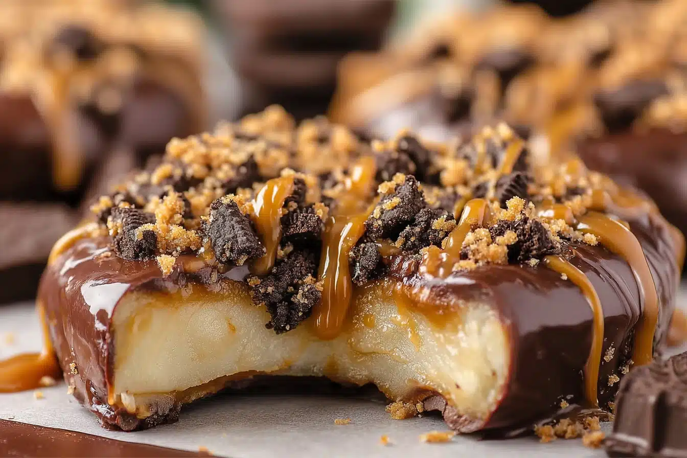 caramel apple slices