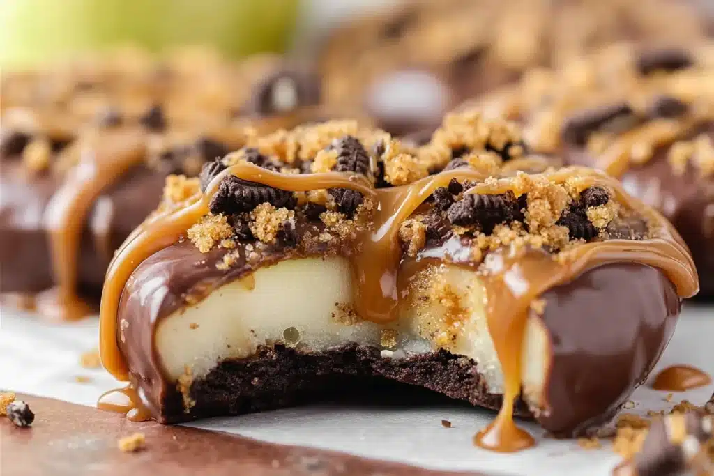 caramel apple slices