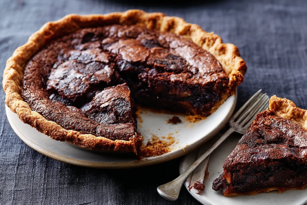 chocolate pecan pie