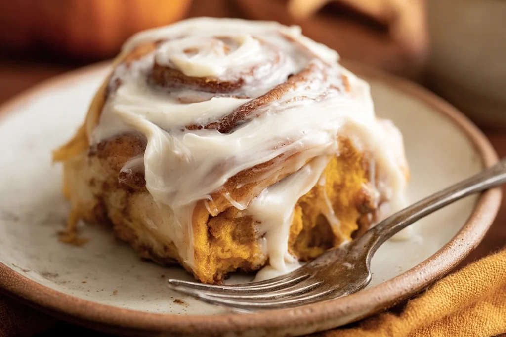 Pumpkin Cinnamon Rolls