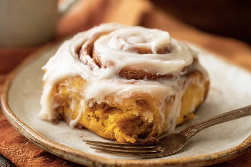Pumpkin Cinnamon Rolls