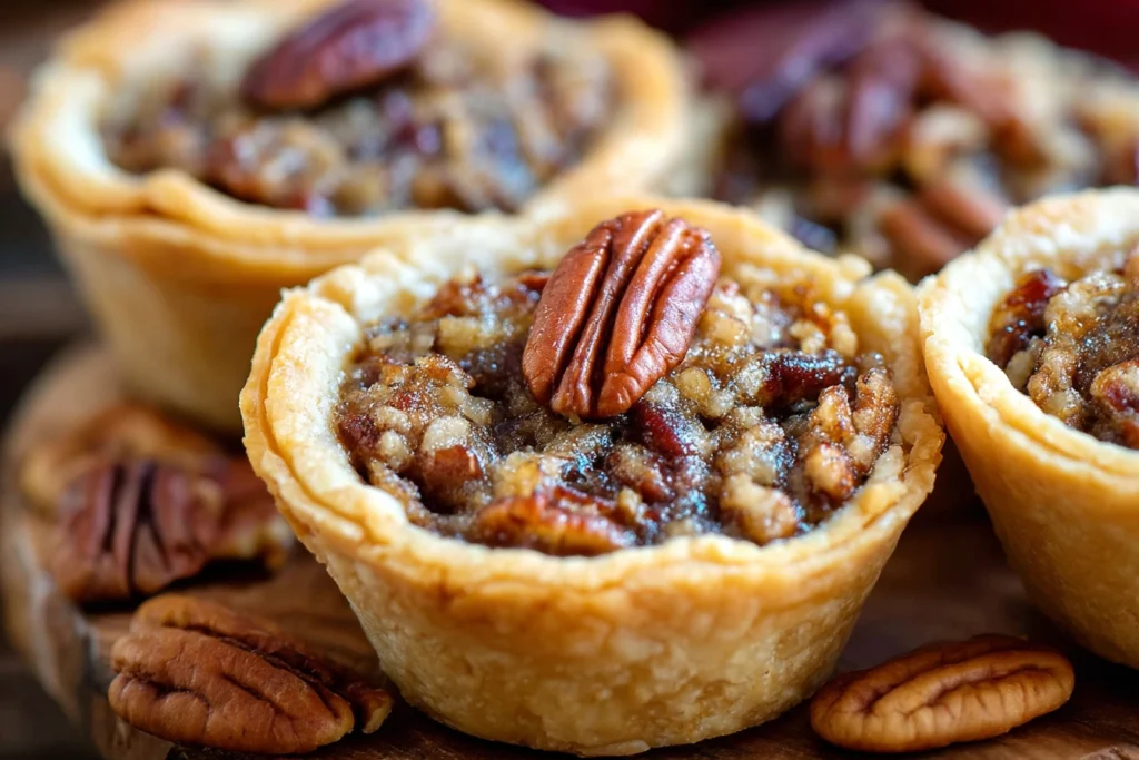 mini pecan pies