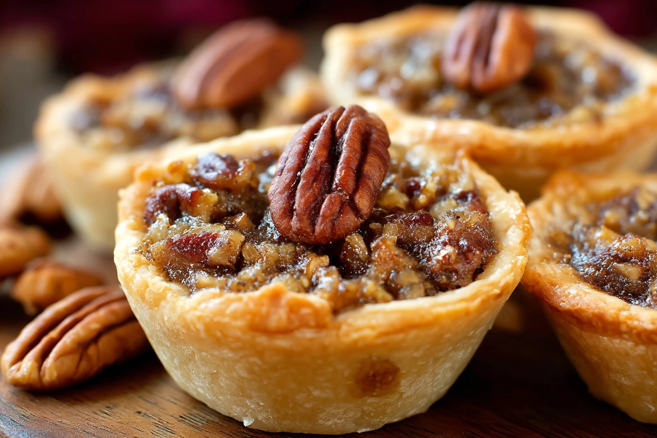 mini pecan pies
