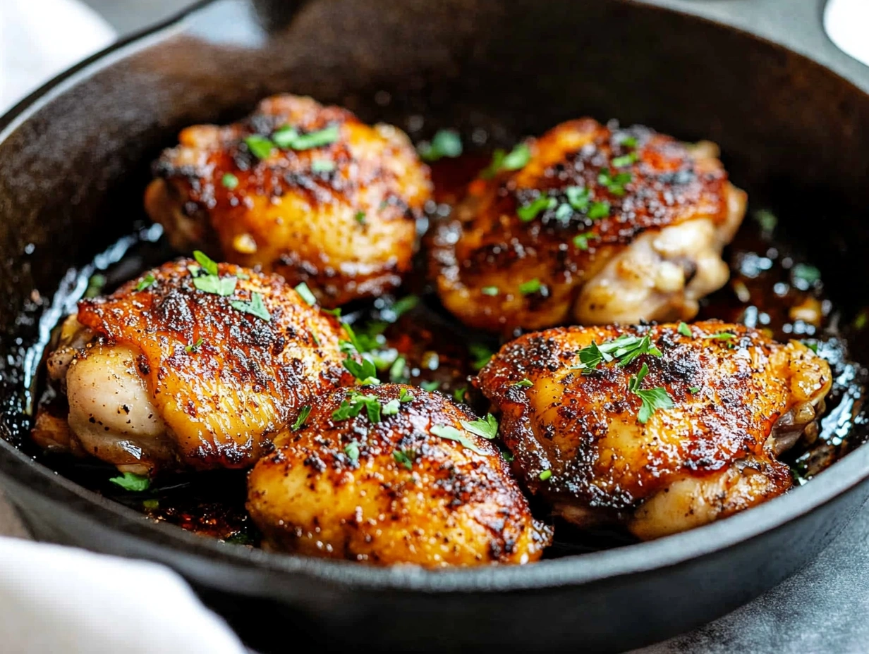 Garlic Butter Chicken Thighs Garlic Butter Chicken Thighs