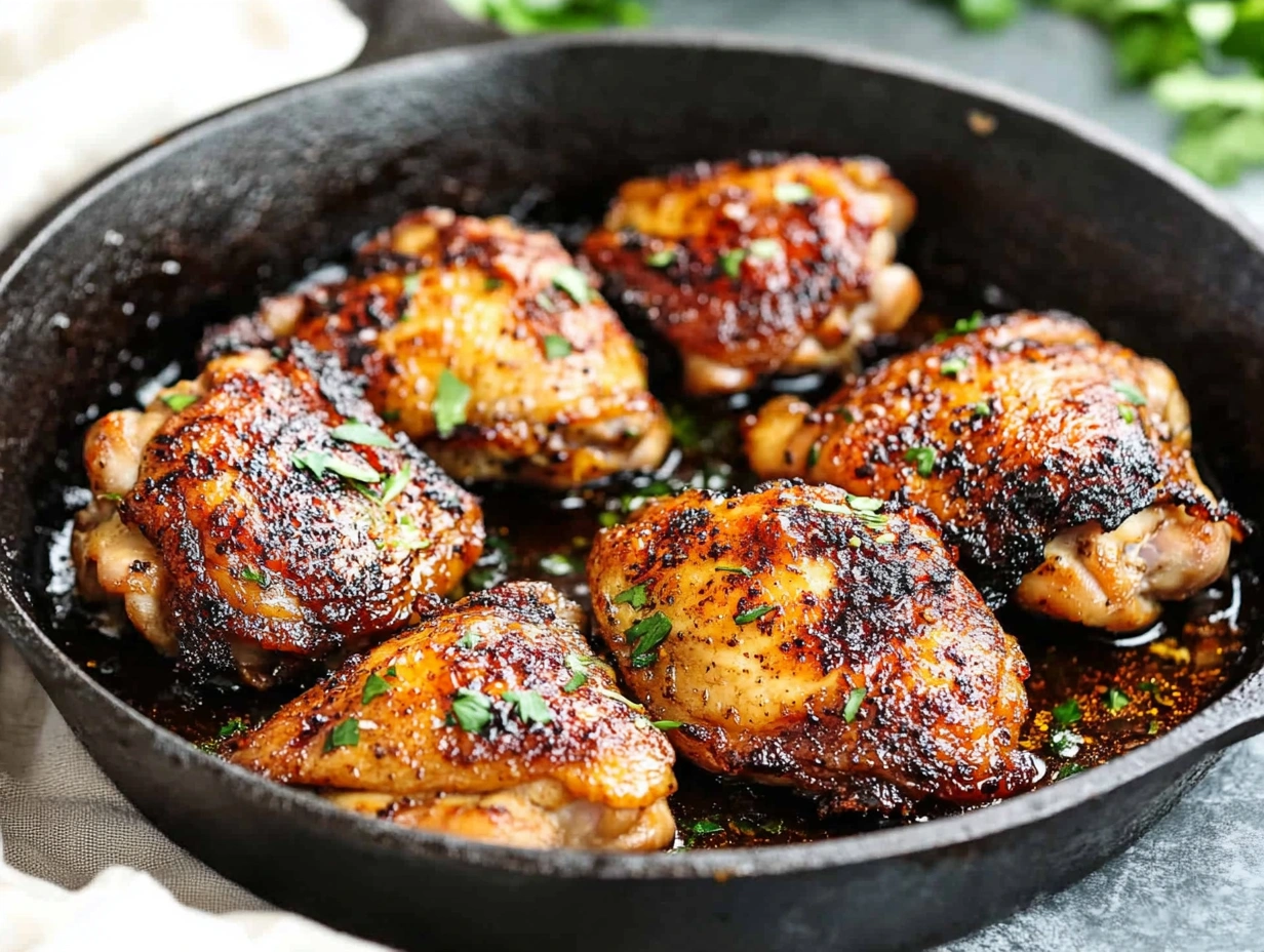 Garlic Butter Chicken Thighs Garlic Butter Chicken Thighs