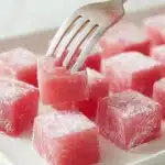 watermelon mochi