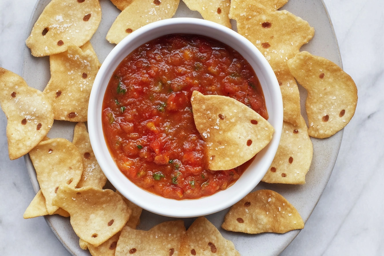 Spooky Baked Halloween Chips