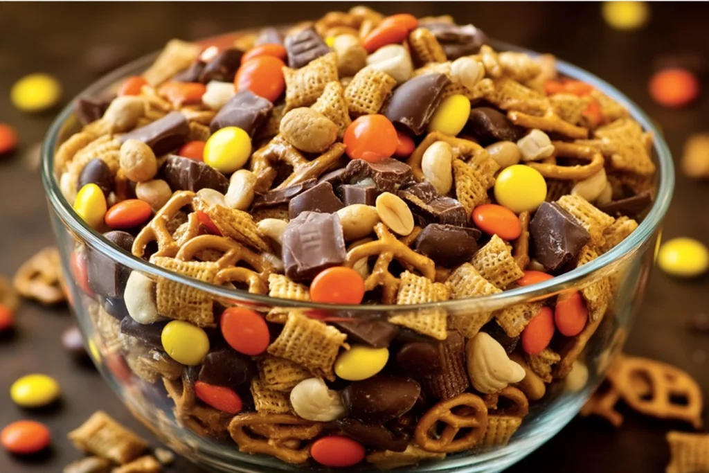 5 Minute Reese's Snack Mix