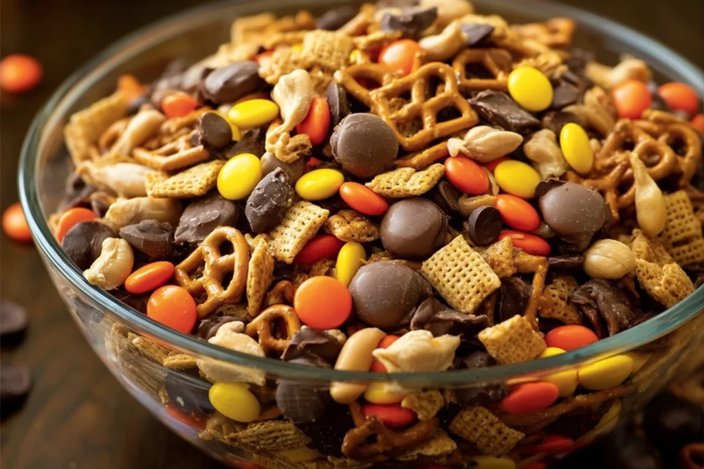 5 Minute Reese's Snack Mix