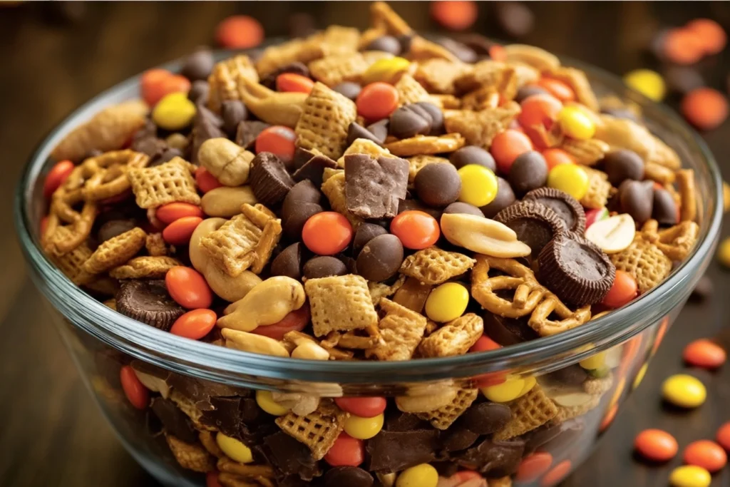 5 Minute Reese's Snack Mix