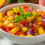 peach salsa