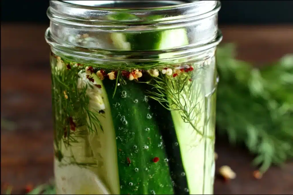 Crispy Homemade Dill Pickles