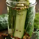 Crispy Homemade Dill Pickles
