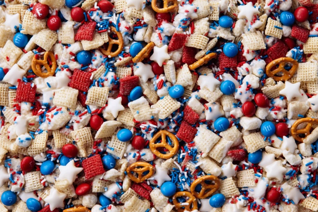 4th of July snack mix