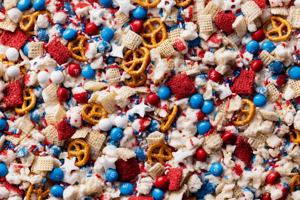 4th of July snack mix