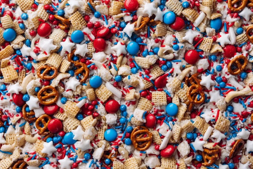 4th of July snack mix