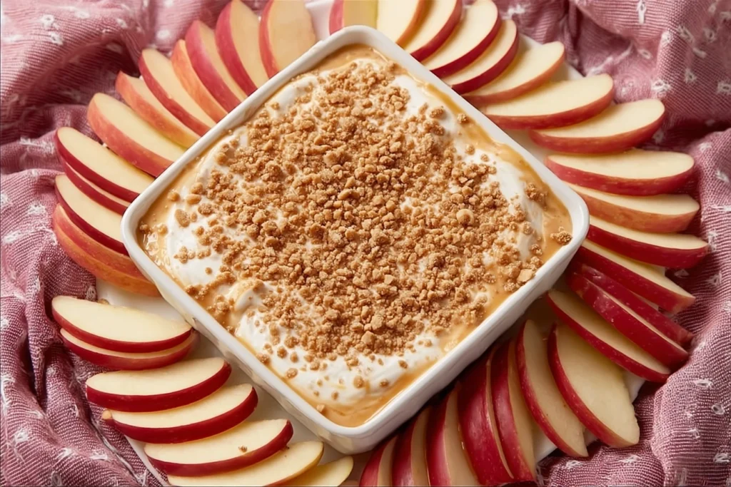 Caramel Apple Cheesecake Dip