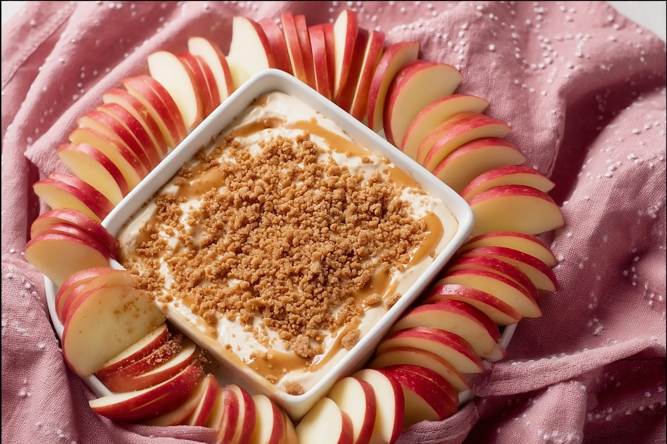 Caramel Apple Cheesecake Dip