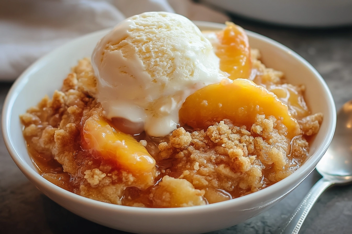 peach cobbler canned peaches recipes
