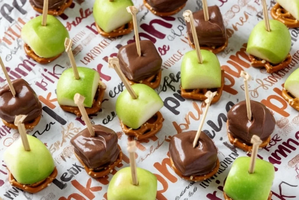 Caramel Apple Bites