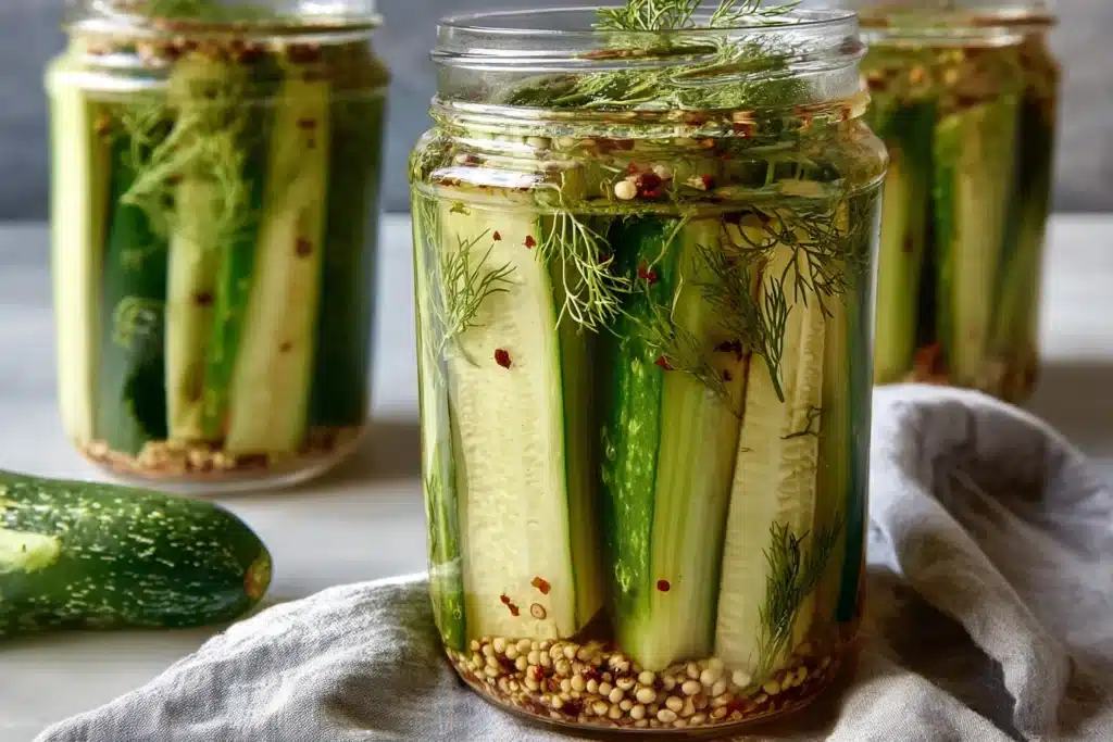 Quick & Easy Refrigerator Dill Pickles