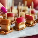 Caramel Apple Pretzel Bites