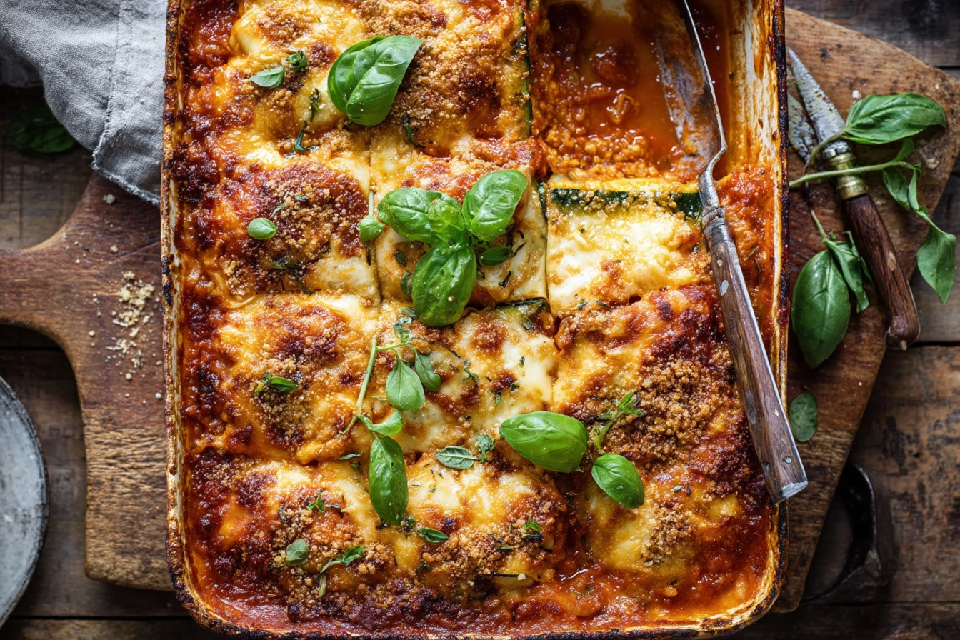 zucchini lasagna zucchini lasagna